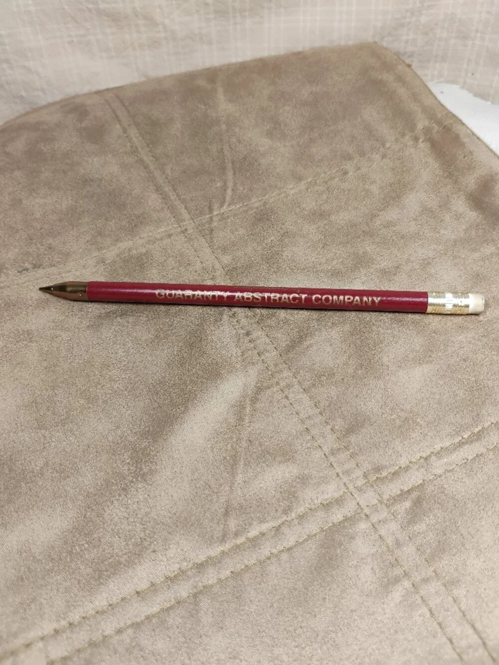Vintage Guaranty Abstract Company Tulsa Company with Eraser